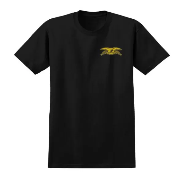 Bestsellers Anti-Hero. Basic Eagle T Shirt. Black.** Best Sale