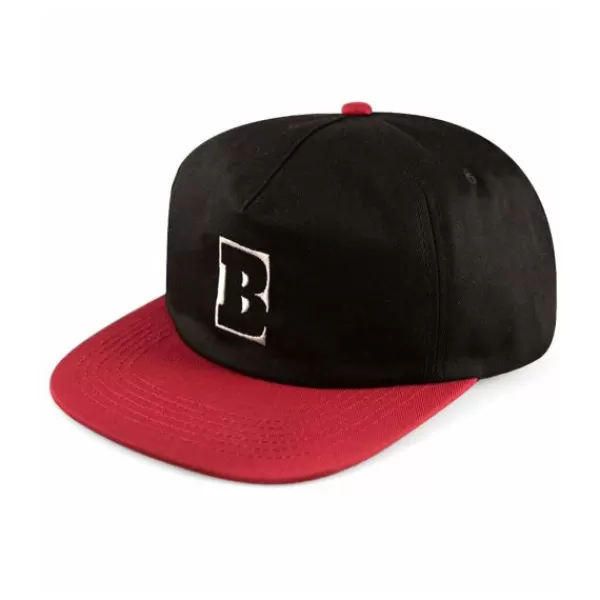 Bestsellers Baker. Capital B Snapback. Black/Red.** Store