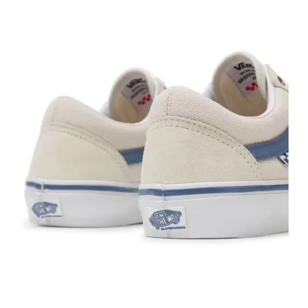 Bestsellers Vans. Skate Old Skool. Raw Canvas/Classic White/Blue.** Cheap