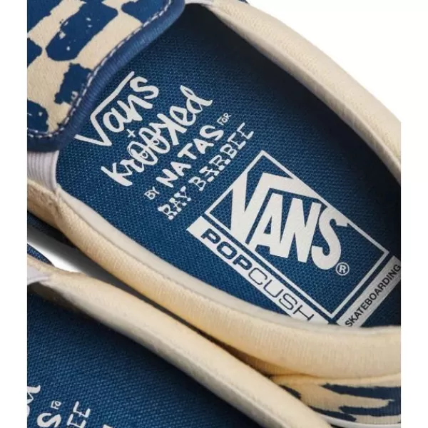 Best-Selling Vans. Skate Slip-On. Krooked By Natas.Blue/White** Flash Sale