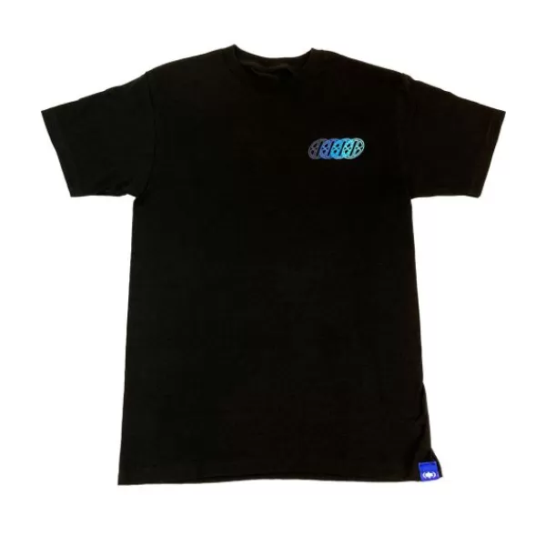 Exquisite Gifts 808 Skate. Medallion Fade T Shirt. Black.** Flash Sale