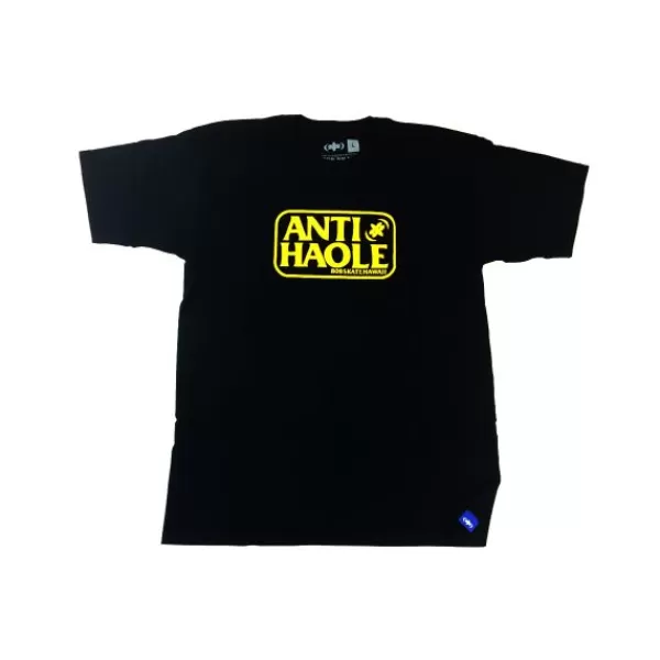 Gift Selection 808 Skate. Anti Haole T-Shirt. Black** Cheap