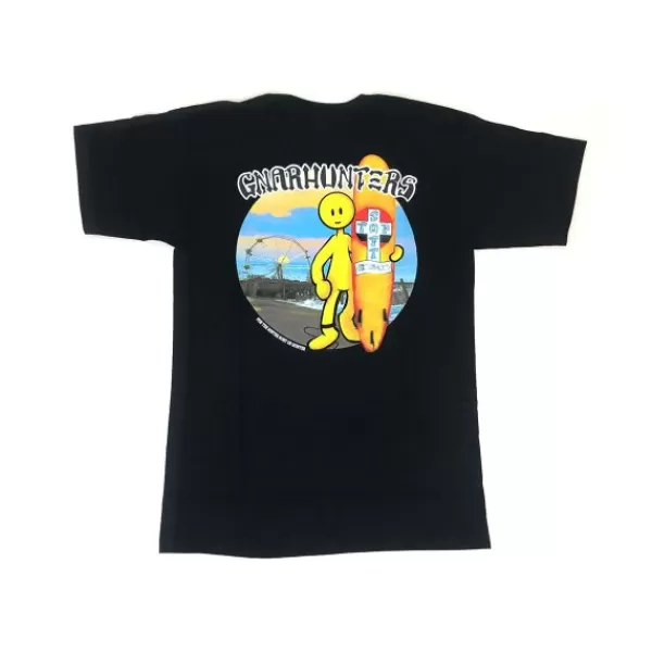 Gift Selection Gnar Hunters. Lance Mountain T Shirt. Black.** Online