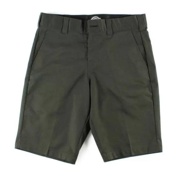 Hot Sale Dickies. Skateboarding Slim Short. Olive Green.** Outlet