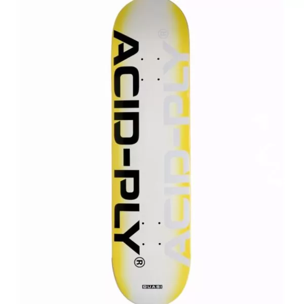 Hot Sale Quasi. Technology 1 Deck 8.0. White/Yellow.** Outlet