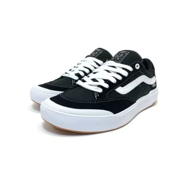 Latest Vans. Berle Pro. Black White.** Cheap