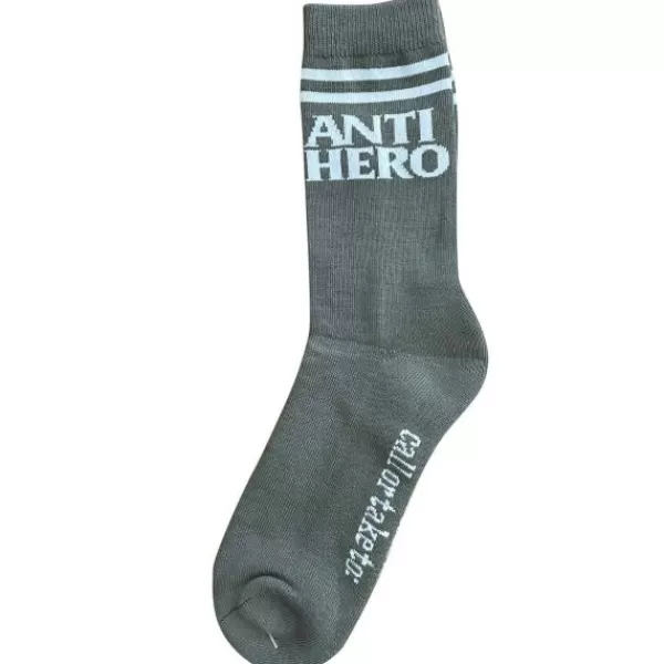 Lower Prices Anti Hero. If Found Sock. Grey/ White.** Hot