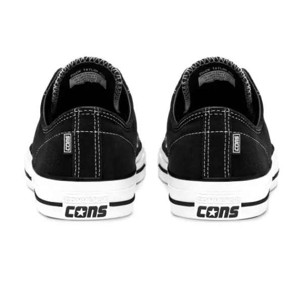 Lower Prices Converse Cons. Ctas Pro Low. Black Suede/White.** Discount