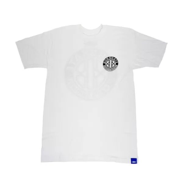 New Arrivals 808 Skate. Medallion T-Shirt. White.** Store