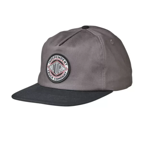 New Arrivals Independent. Btg Summit Snapback Hat. Grey/Black.** Cheap