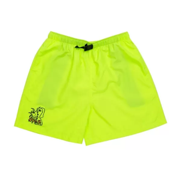 Official Frog Skateboards. Swim Trunks. Lime.** Cheap