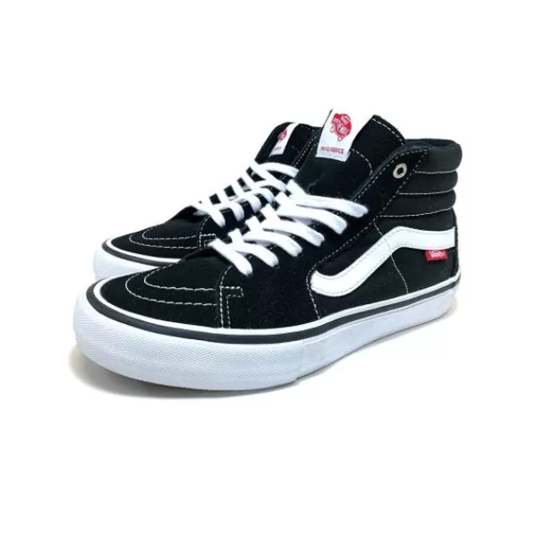 Official Vans. Sk8 Hi Pro. Black/ White.** Clearance