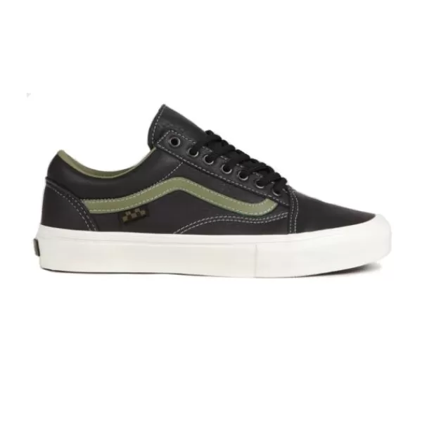 Official Vans .Skate Old Skool. Butter Leather / Black.** Clearance