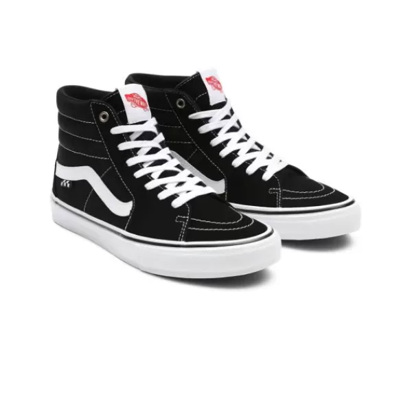 Official Vans. Skate Sk8-Hi. Black / White** Discount