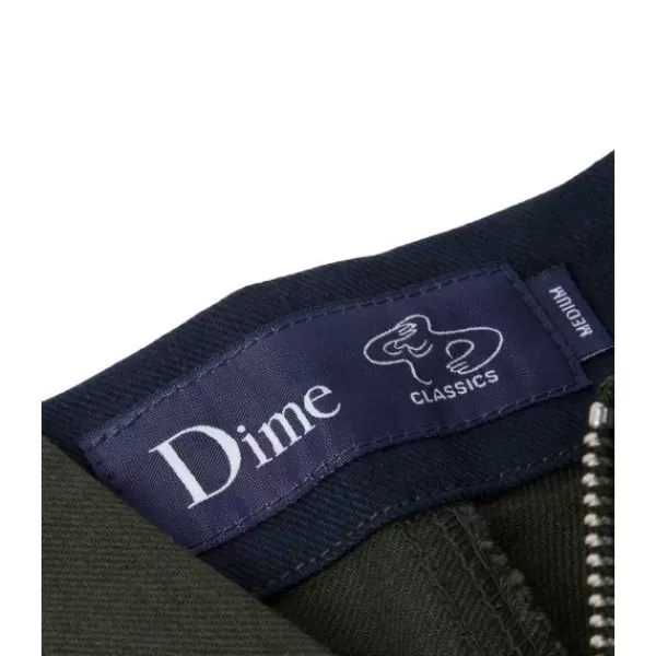 Online Store Dime. Chino Pants. Dark Olive.** Sale