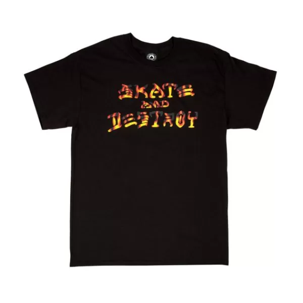 Online Store Thrasher.Bbq Sad Tee. Black.** Best