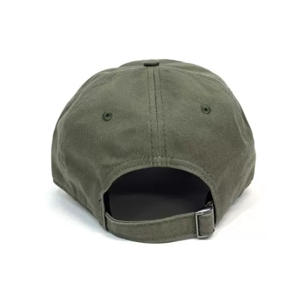 Popular 808 Skate. Crest Strapback Hat. Olive.** Hot