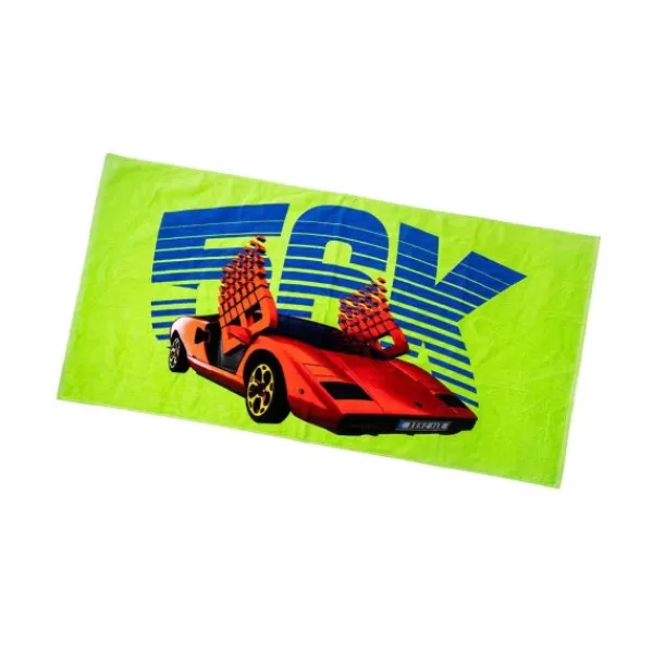 Popular Bronze 56K. Lambo Towel. Neon Green.** Hot