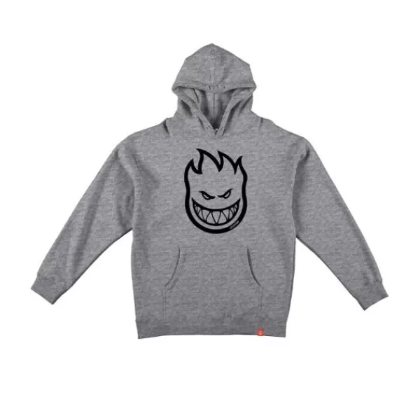 Quick Delivery Spitfire. Bighead Youth Hoodie. Grey/ Black.** Cheap