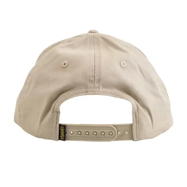 Unique Krooked. Shmoo Snapback. Natural/ Gold.** Best Sale