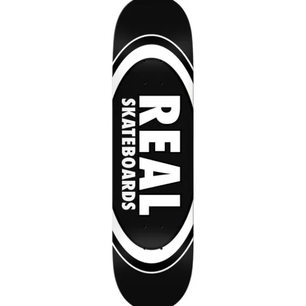 Unique Real. Classic Oval Team Deck 8.25. Black.** Best Sale