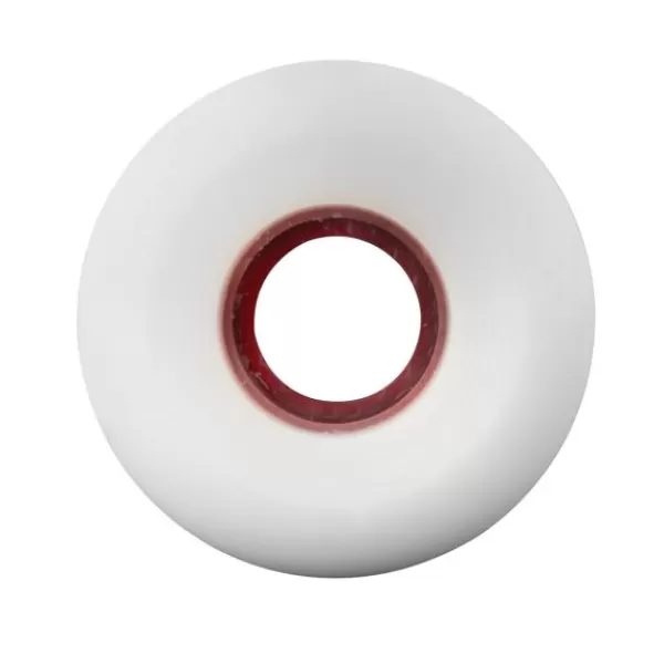 Unique Ricta. Clouds Wheels 55Mm 86A. White/Red.** Flash Sale