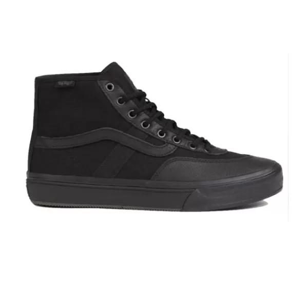 Unique Vans. Gilbert Crockett High. Butter Leather / Black.** Flash Sale