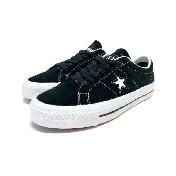 Wholesale Converse Cons. One Star Pro. Black / White / White.** Cheap